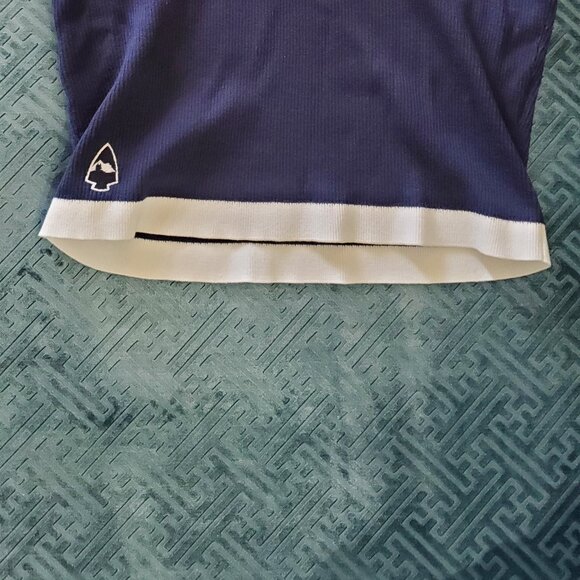 NWT Original Penguin Sleeveless Fine Ribbed Knit Sweater Vest Navy - Picture 6 of 6